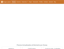 Tablet Screenshot of grupolamol.com.mx